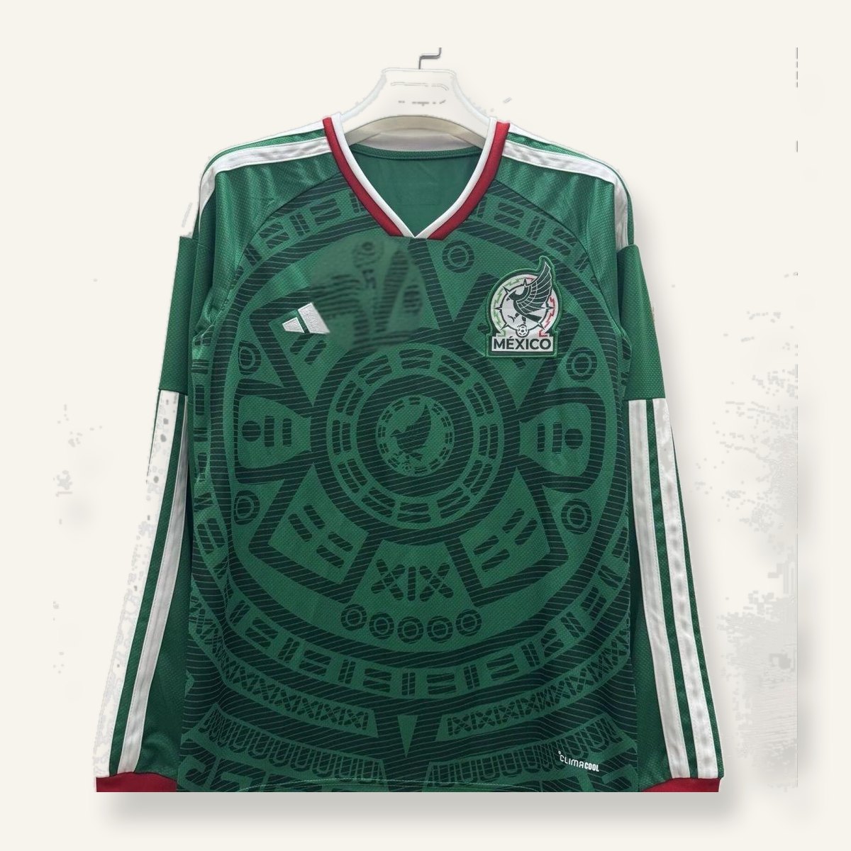 Mexico green long sleeve jersey